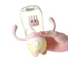 Bpa Free Tritan Straw Anti-choke Handle Anti-drop Baby Drinking Bottle With Straw and Scale