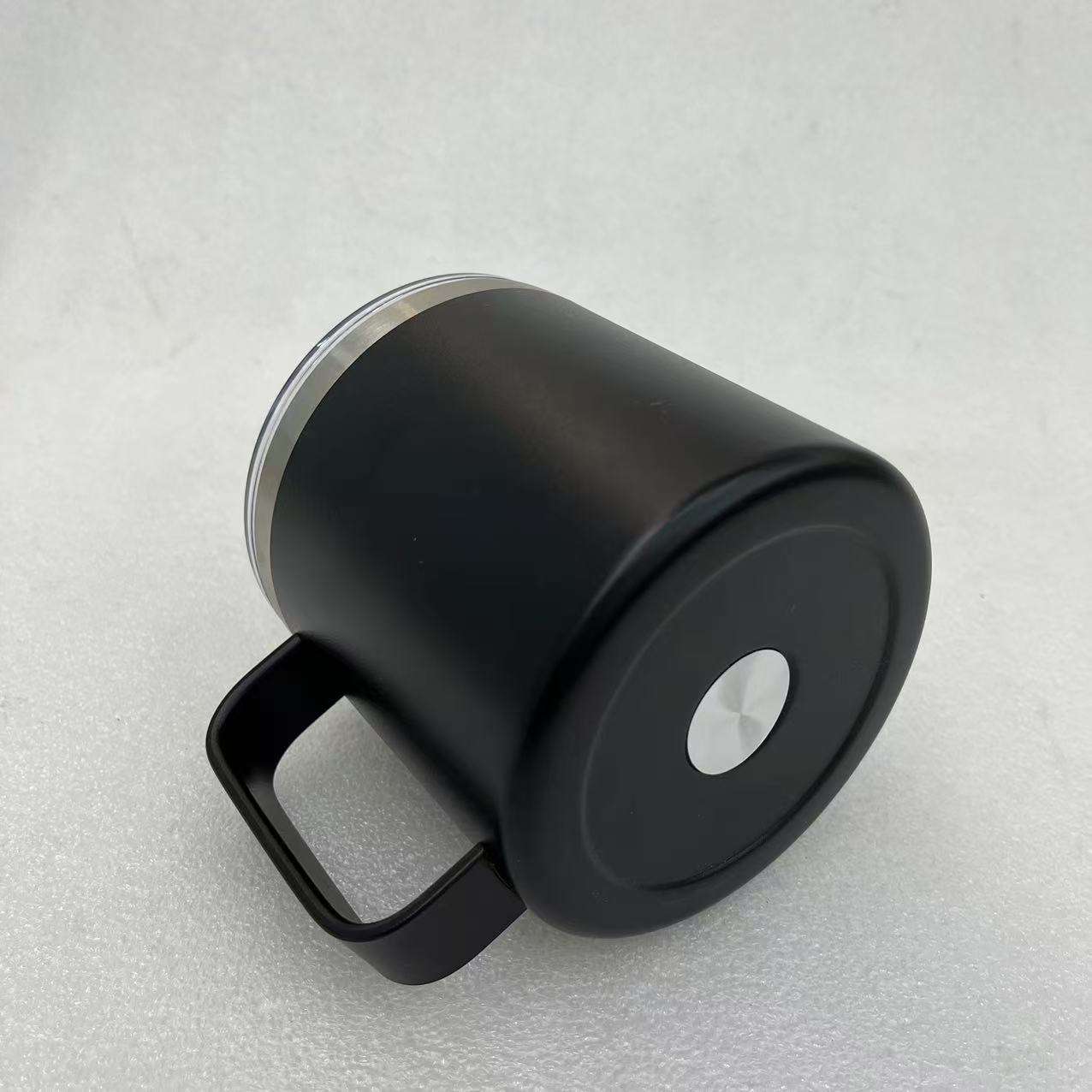 Hot Selling 450Ml Double-Walled Vacuum Insulated Stainless Steel Coffee Mug with Handle 304 Metal Tea Mugs Beer Drinking Cups