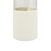 New Style 32oz 1 Liter Water Bottle Clear Colorful Plastic Wide Mouth Water Drink Bottle With Straw and Silicone Sleeve