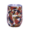 350ml Double Wall Thermal Coffee Mug Wine Stainless Steel 304 Outer 201 Inner Tumbler Gift with Lid