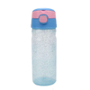 Cartoon PP Material Cute Children Kids Straw Water Bottle 550ml Leak Proof and with a Portable Handle