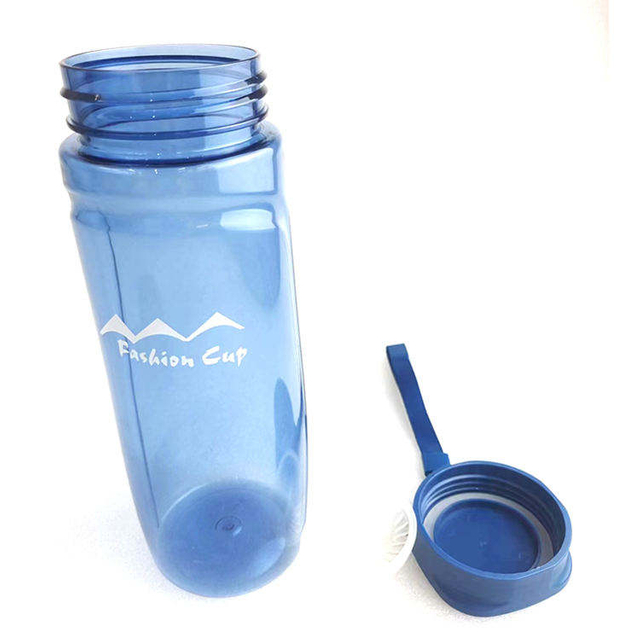Custom Transparent Sports Gym Drink Water Bottle with Filter Drinking Bottles with Handle