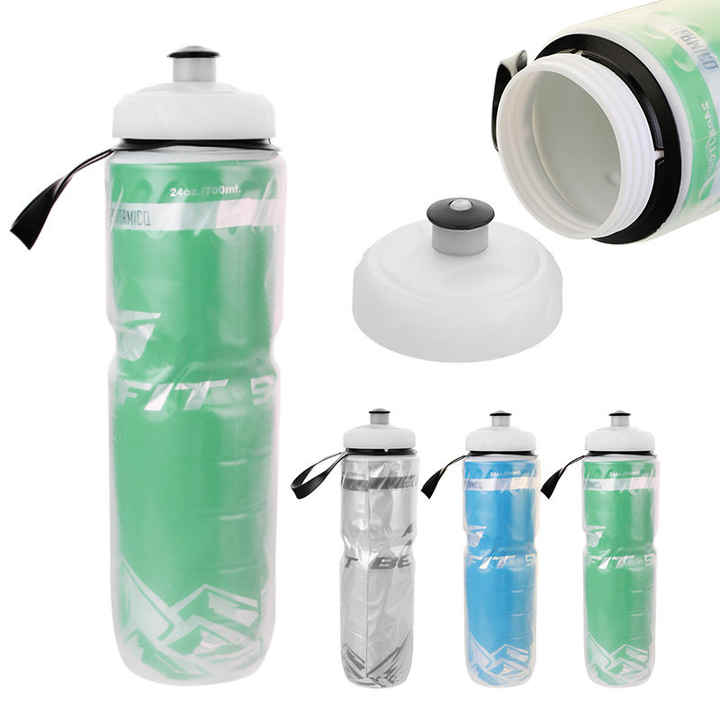 650Ml Hdpe Portable Reusable Plastic Drink Bottles Squeeze Sports Bike Water Bottle With Custom Logo