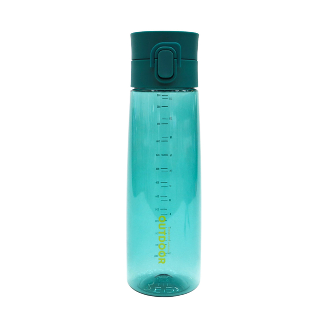 23oz BPA FREE Sports and Fitness Leakproof Plastic Water Bottle