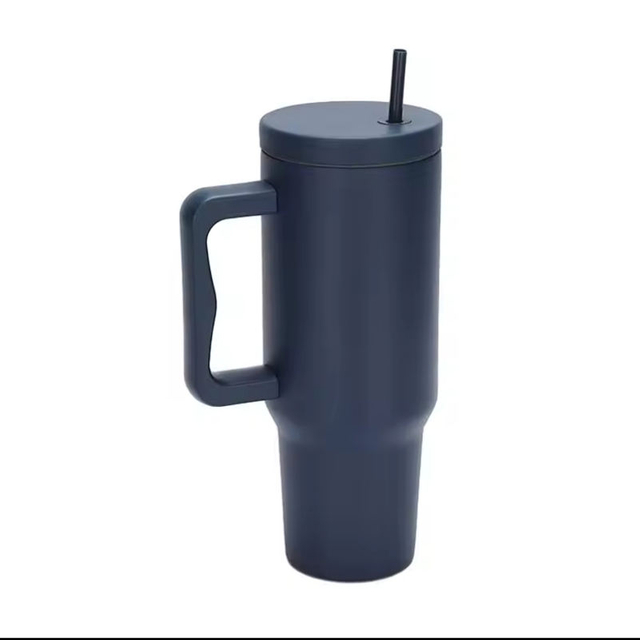 40Oz Custom Logo Tumblers Stainless Steel 304 Vacuum Insulated Tumbler With Straw Handle