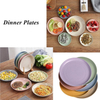 RPET Plato De Paja De Trigo Custom Kitchen Wheat Straw Dinnerware Set Dinner Plates