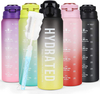 Leak Proof Drinks Bottle BPA Free for Sports Hiking Gym Cycling School and Office