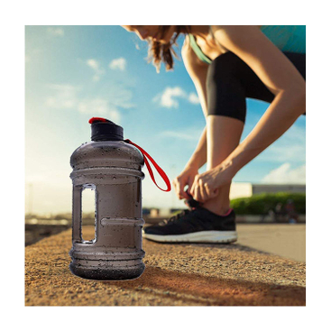 Oem Eco-Friendly Bpa Free Custom Logo 64Oz Outdoor Motivational Portable Plastic Drinking Gym Sports Water Bottle