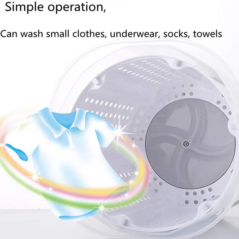 OEM Washing and Dehydration 2 in 1 Camping Mini Hand Manual Washing Machine and Dehydrater