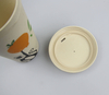 Eco-friendly PLA 21oz Wholesale Custom Pattern Reusable Bamboo Fiber Coffee Cup with Lid