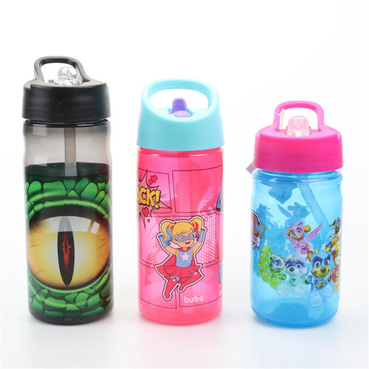Custom Bpa Free 550 Ml 550Ml Kids Plastic Sports Water Bottle