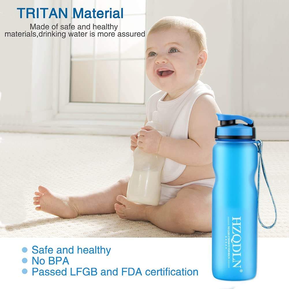 32 oz BPA FREE MOTIVATIONAL WATER BOTTLE WITH TIME MARKER REUSABLE WATER BOTTLE PERFECT for the GYM and OFFICE