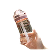 Bouteille Sportif Taizhou Tritan Bpa Free Clear Plastic Gym Drinking Water Bottle With Straw