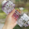 2.2L Large Durable Portable Leakproof BPA Free Clear Sport Water Jug Dumbbell Water Bottle