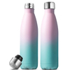 Wholesale BPA Free Sports Water Bottle Double Wall Custom Logo Drink Stainless Steel 500ml Cola Shaped Water Bottle
