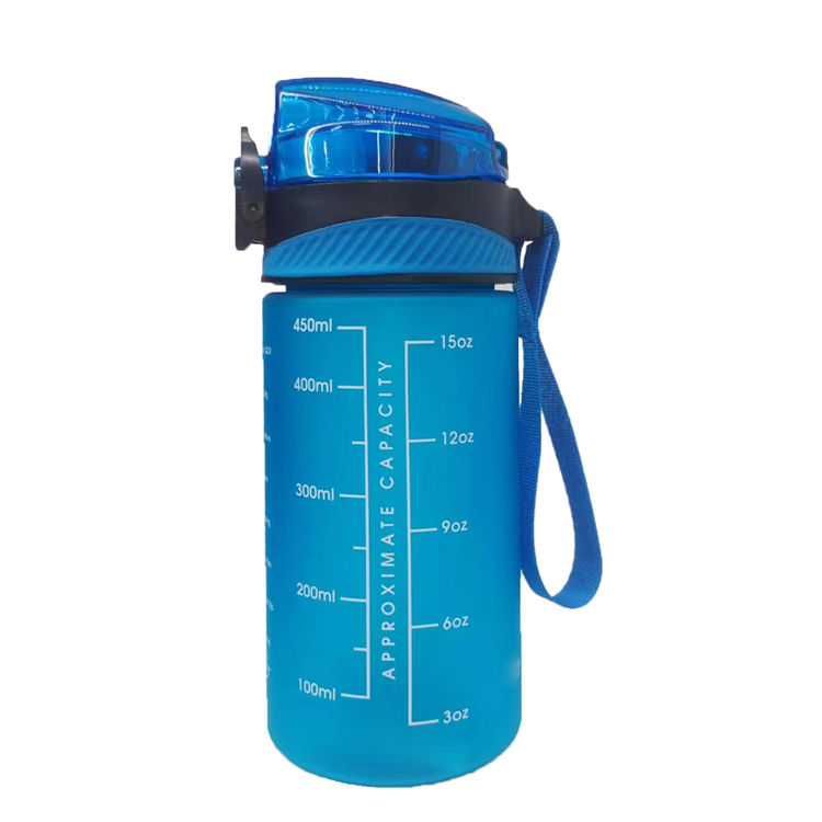 450ml Bpa Free Reusable Tritan Plastic Sports Drink Water Bottle for Kids