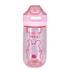 High Quality 18Oz Cheap Leakproof Portable Transparent Colorful Cute Plastic Water Bottle for Kids