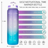 Bouteille Deau Portable Botellas De Agua Custom Logo Bottles Reusable Motivational Fitness Sport Tritan Water Bottle
