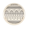 Customized Factory Supply Ivory Color Organic Natural Bamboo Fiber Tray With the Handle