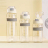 2023 New Wasserflaschen 650ml Tritan Plastic Sports Water Bottle With Straw