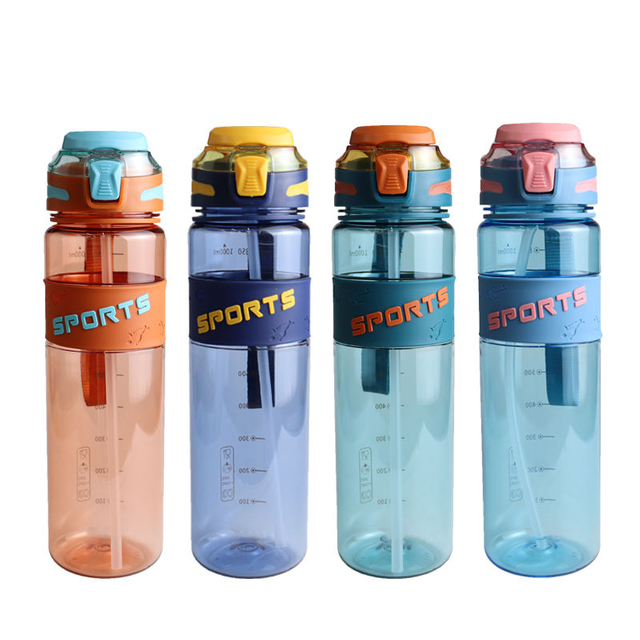 Bpa Free 32Oz 1L 1000Ml 1000 Ml Reusabl Outdoor Sports Tritan Plastic Water Bottle