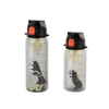 700ML 900ML 1500ml BPA Free Tritan Water Bottle Sports Outdoor Gym Frosted Plastic with Time Marker