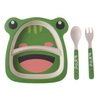 New Bamboo Fiber Children Dinnerware Hot Selling Kids Dinner Set