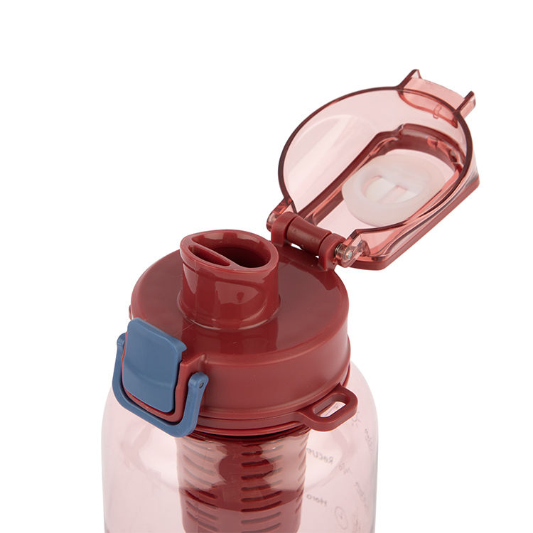 2023 24oz 24 oz 700Ml Plastic Sports Water Bottle With Tea Infuser