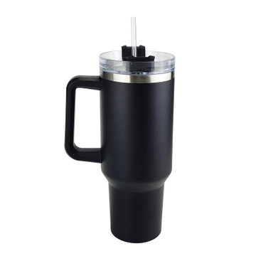 40oz Portable Stainless Steel Vacuum Insulated Travel Thermal Coffee Mug Tumblers Cups with Lids and Straws
