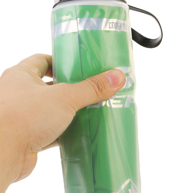 High Quality Double Wall Insulated Bike Bicycle Cycling Mountain 650 ml Sports Drink Plastic Water Bottle With Air Seal Lid