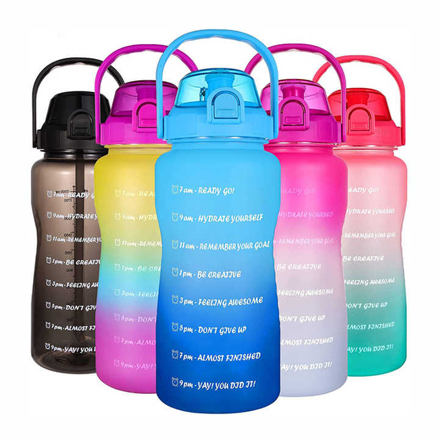 Gym Cute Water Bottle With Custom Logo for Kids Sports Bottles
