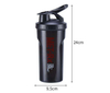 700ML High Quality Custom Logo Protein Shaker Bottle Fitness Sports Plastic Shake Water Cup