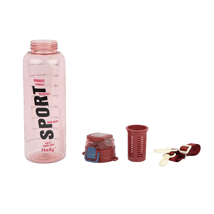 2023 Kunststoff Trinkflasche 50 Oz 1.5 Liter 1.5L 1500Ml PC PP Tritan Plastic Sport Water Bottle