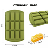 Large Food Grade Silicone Non Stick 12 Lattice Baking Cake Mold