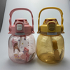 1300ML/45OZ Motivational Sports Water Bottle BPA-free Large W/ Straw Time Marker