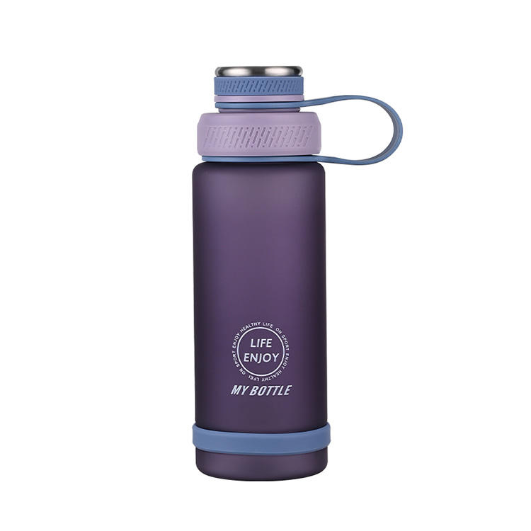 500Ml Botella De Agua Para Gimnasio Plastic Gym Sports Bpa Free Tritan Water Bottle With Time Marker