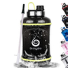 Tritan BPA-Free Water Jug 2.2L Motivational Plastic Gallon Water Bottle With Straw for Fitness Gym Sports