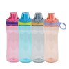 High Quality 650Ml Leakproof Portable Transparent School Cute BPA FREE TRITAN Plastic Water Bottles With Handle