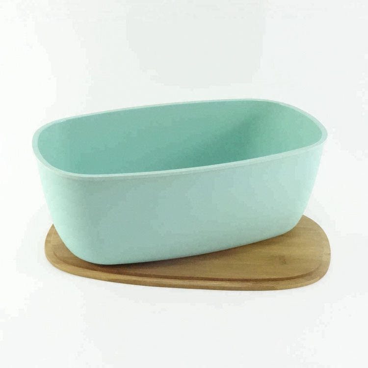 Bamboo Lid Bread Box