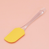 Heat Resistant Baking Pastry Cake Tools Non Stick Butter Silicone Spatula With Transparent Handle