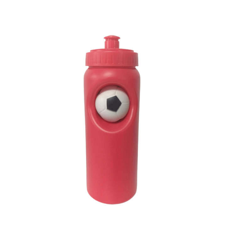 Botellas De Agua 500Ml 18Oz Personalized Outdoor Portable Cycling Plastic Water Drink Bottle With Rope Soccer