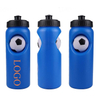 Creative Promotional Gift 500ml Customized logo Portable Sports Plastic Water Bottle with Soccer