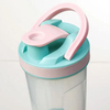 600ml High Appearance Level High Quality School Portable Durable Environmentally Friendly Plastic Shaker Cup With Handle