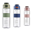 22oz 650Ml Leak Proof Tritan Plastic Sport Water Bottle With Handle
