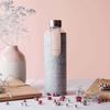 Custom 1L 32 Oz Leak Proof Reusable Simple Glass Drinking Water Bottle