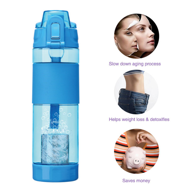 Bottle Water Alkaline/bottle with Silicone Holder/magic Alkaline Water Bottle