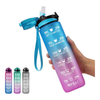 Outdoor Customized Drinking Plastic Water Bottle Time Marking Water Bottle
