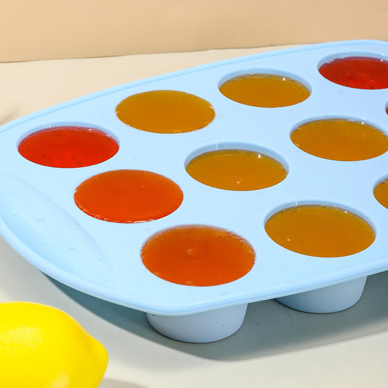 Non Stick 12 Cavity Silicone Mini Round Muffin 6 Cavity Cups Baking Cake Chocolate Mold