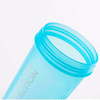 Wholesale Custom 600 Ml Wide Mouth Transparent Plastic Gym Sports Shaker Bottle With Shaking Ball