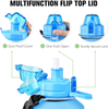 Top Seller Sport Gym Frosted Plastic Drink Motivational Water Bottle in Bulk Gallon Tritan Water Bottle with Time Marker